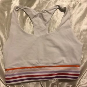Longline sports bra